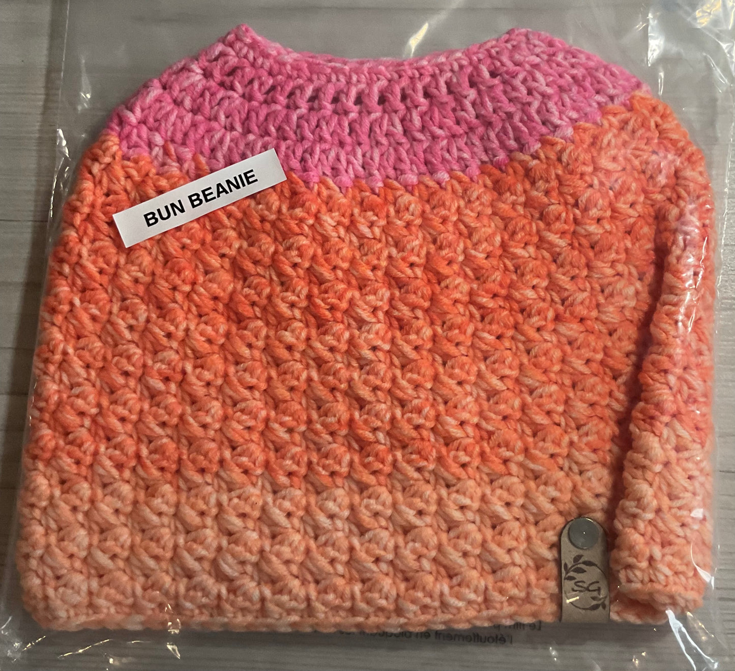 Bun Beanie hat