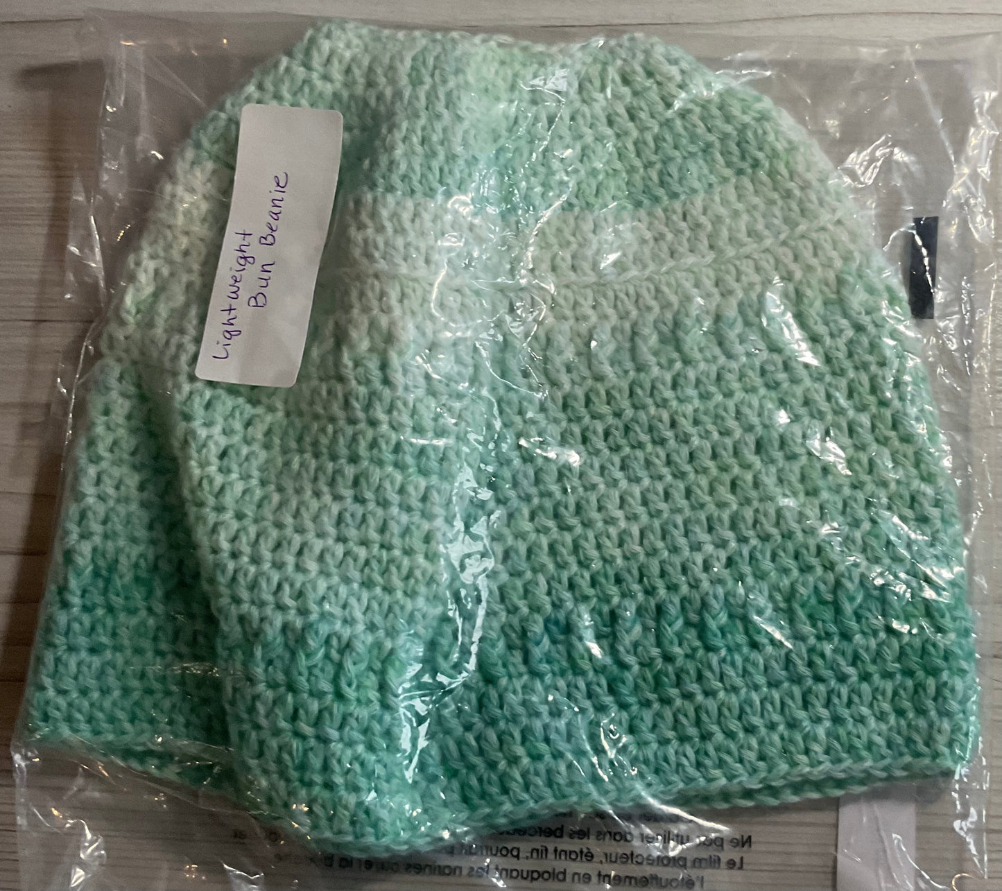Bun Beanie hat