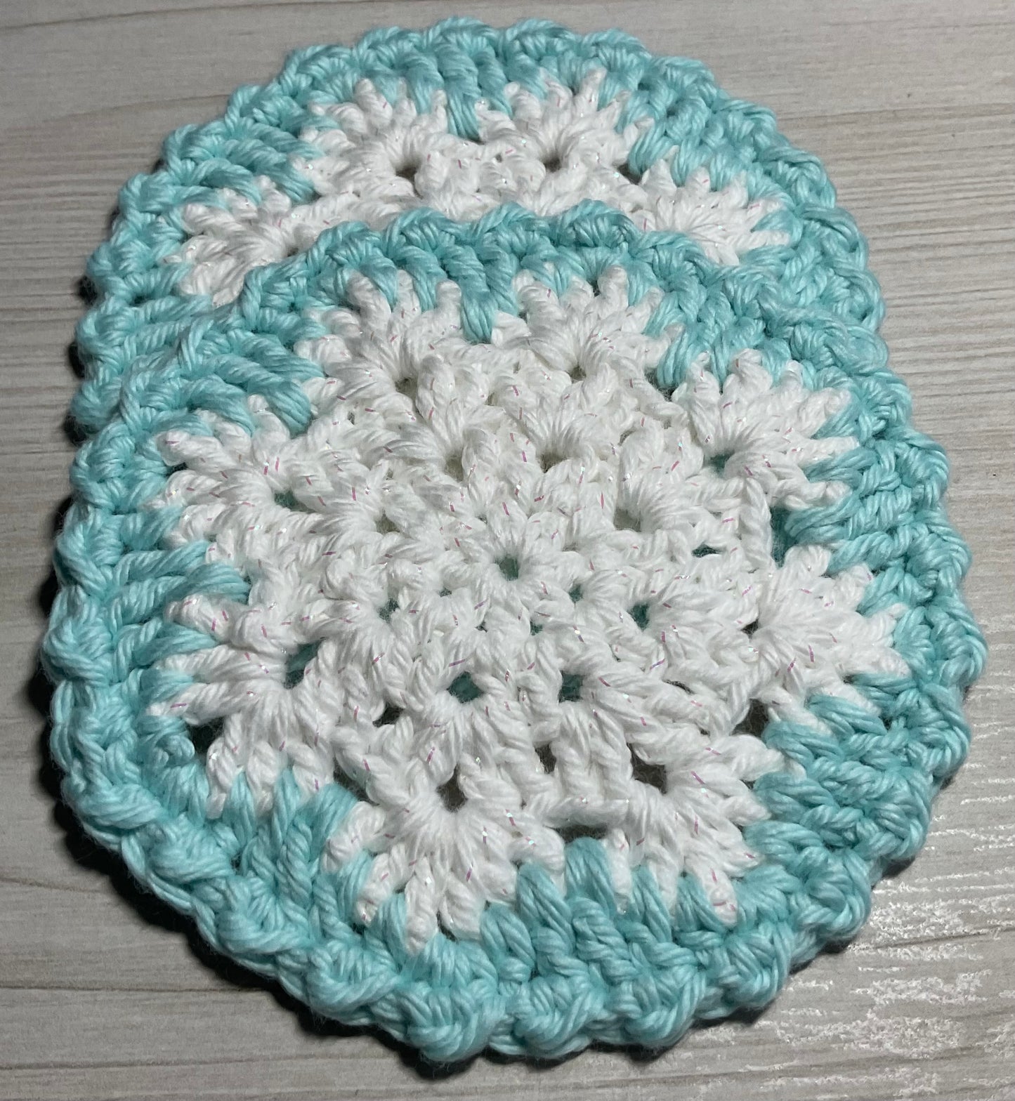 Coasters - Teal/Snowflake